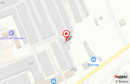 Мастерская кузовного ремонта в Падунском районе на карте