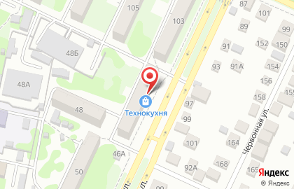 Компания Технокухня в Железнодорожном районе на карте