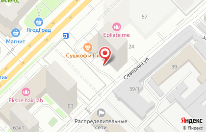 Следственный отдел по г. Тюмень, Следственное управление Следственного комитета РФ по Тюменской области на карте