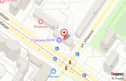 Бар Лето в Орджоникидзевском районе на карте