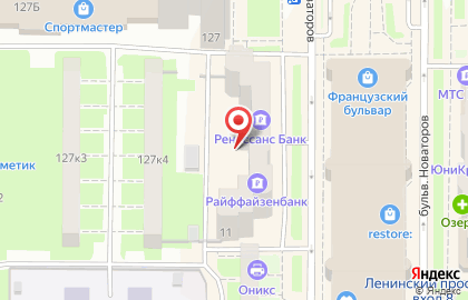 Компания по выкупу автомобилей Новатор Авто на Ленинском проспекте на карте