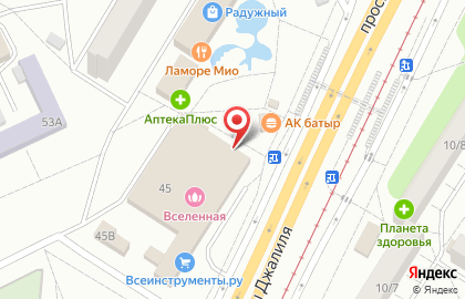 Халяль-кафе быстрого питания VkusnoHouse на карте