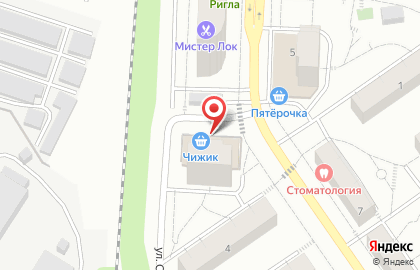 Ателье по ремонту и пошиву одежды на улице Ленина на карте