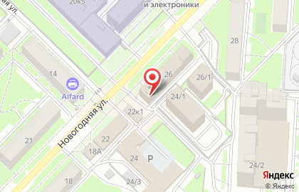 Мастерская керамики В горошек на Новогодней улице на карте