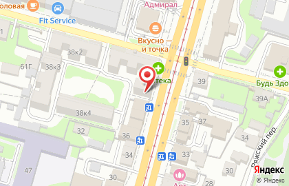 Салон-парикмахерская Шик на Октябрьской улице на карте