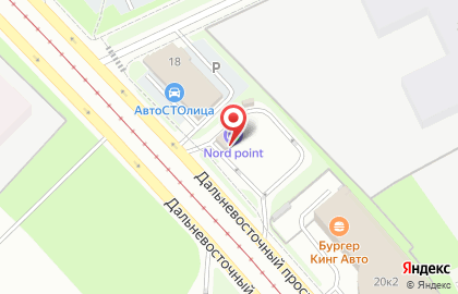 Линос на Дальневосточном проспекте на карте
