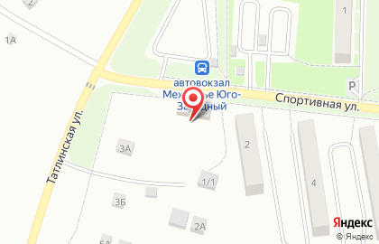 Продуктовый магазин Радуга на Спортивной улице на карте