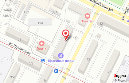 Юридическая компания Правозащитник в Калининском районе на карте