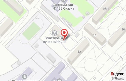 Детский клуб робототехники Роботрек на улице Юных Ленинцев на карте