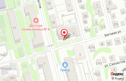 Строящиеся объекты на улице Журналистов на карте