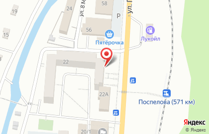 Салон-парикмахерская Успех в Таштаголе на карте