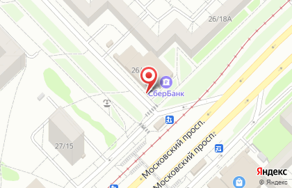 Торговый центр Темп на Московском проспекте на карте