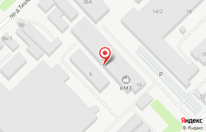 Камский моторный завод в Набережных Челнах на карте