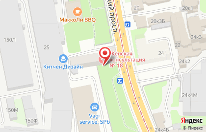 РеСТАРТ на Старо-Петергофском проспекте на карте