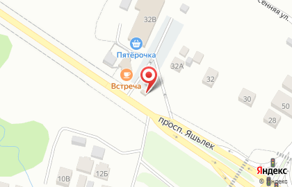 Сеть водоматов Хрустальный колодец на улице Ломоносова на карте