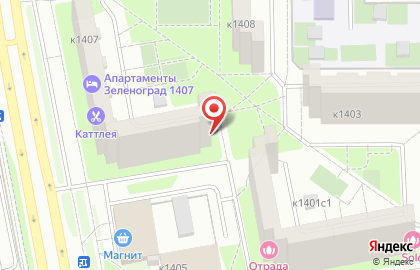 Билетная касса Главтрансагентство в Зеленограде на карте