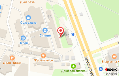 Чебуречная в Красноярске на карте