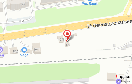Магазин автозапчастей Лидер Авто Деталь на Интернациональной улице на карте