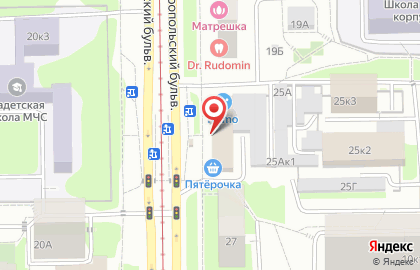 ЗОВ на Симферопольском бульваре на карте