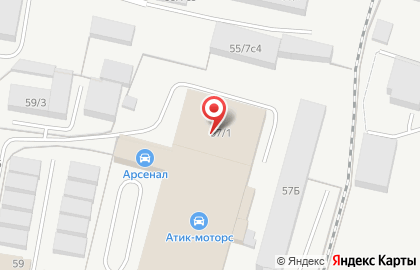 Автосервис Вилгуд на Кольцевой улице на карте