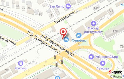Компания Генезис на Новороссийской улице на карте
