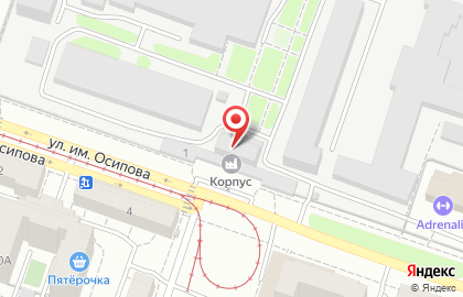 Начало в Кировском районе на карте