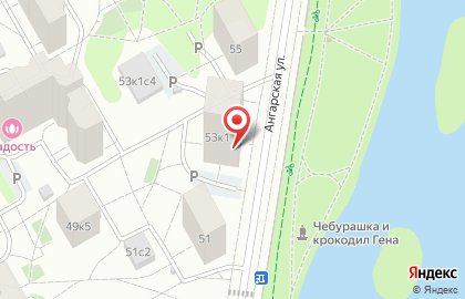 Магазин цветов в Москве на карте
