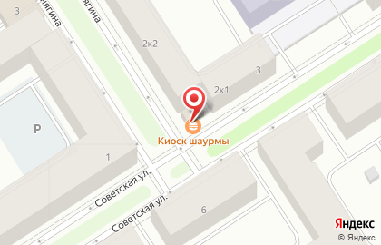Продуктовый магазин в Красноярске на карте