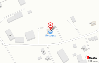 Лесоперерабатывающее предприятие Плотина на карте