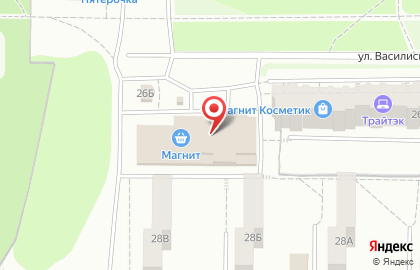 Росвкус на улице Верхняя Дуброва на карте
