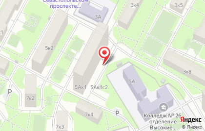 ООО АртФасад на Севастопольском проспекте на карте