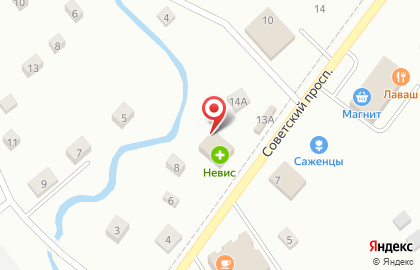 Магазин одежды на Советском проспекте (Тосненский район), 8 на карте