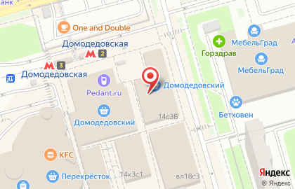 Магазин Мясницкий ряд в Южном Орехово-Борисово на карте