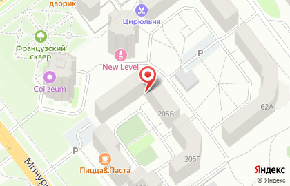 Салон мебели От Валентины на Мичуринской улице на карте