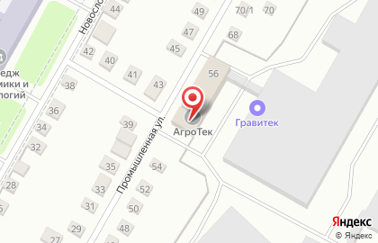 Торгово-производственная компания КвадроКом на Промышленной улице на карте