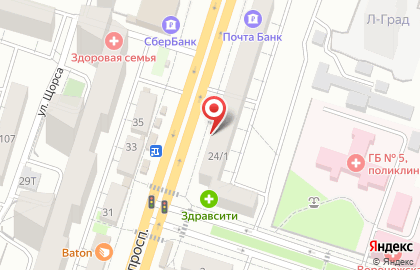 Аптека Власта на Ленинском проспекте, 24/1 на карте