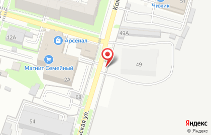 Магазин Мельница в Зареченском районе на карте