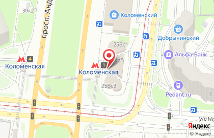 МегаФон, г. Москва на проспекте Андропова на карте