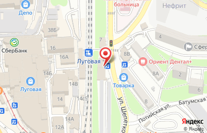 Продуктовый магазин ТМК на карте