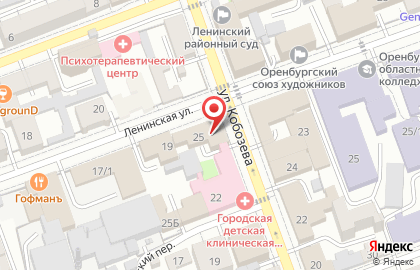Консультативно-диагностический центр на улице Кобозева на карте
