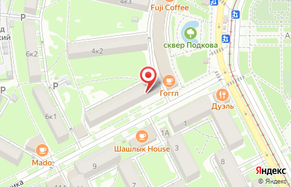 Торгово-сервисный центр I126 на улице Юлиуса Фучика на карте