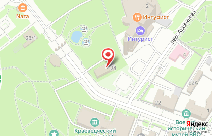 Прокуратура г. Хабаровска в Центральном районе на карте