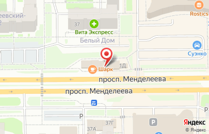 Магазин садово-хозяйственных товаров Золушка на проспекте Менделеева на карте