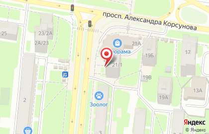 Аптека 53 Плюс на проспекте Александра Корсунова на карте