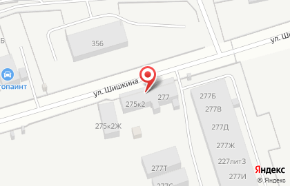 Зенит на Выборгском шоссе на карте