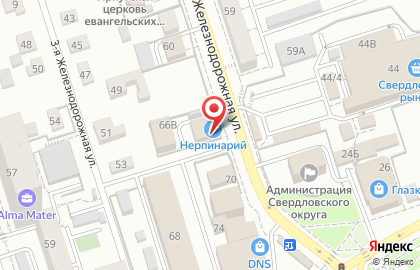 Нерпинарий, ООО Аквариум Байкальской нерпы на 2-ой Железнодорожной улице на карте
