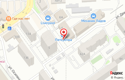 Надежда на Московской улице на карте