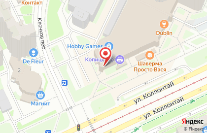 Торгово-производственная компания Викинг на проспекте Большевиков на карте