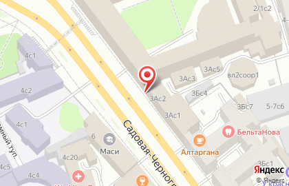 HookahPlace на Садовой-Черногрязской улице на карте