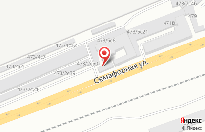 Столярная мастерская УЮТ на Семафорной улице на карте